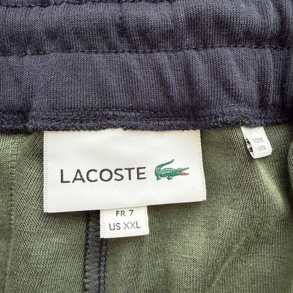 Lacoste Navy Track Pants - Size XXL (FR 7) - Picture 2 of 2